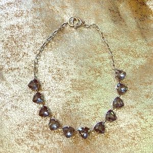 Silver/gray Stella Dot necklace